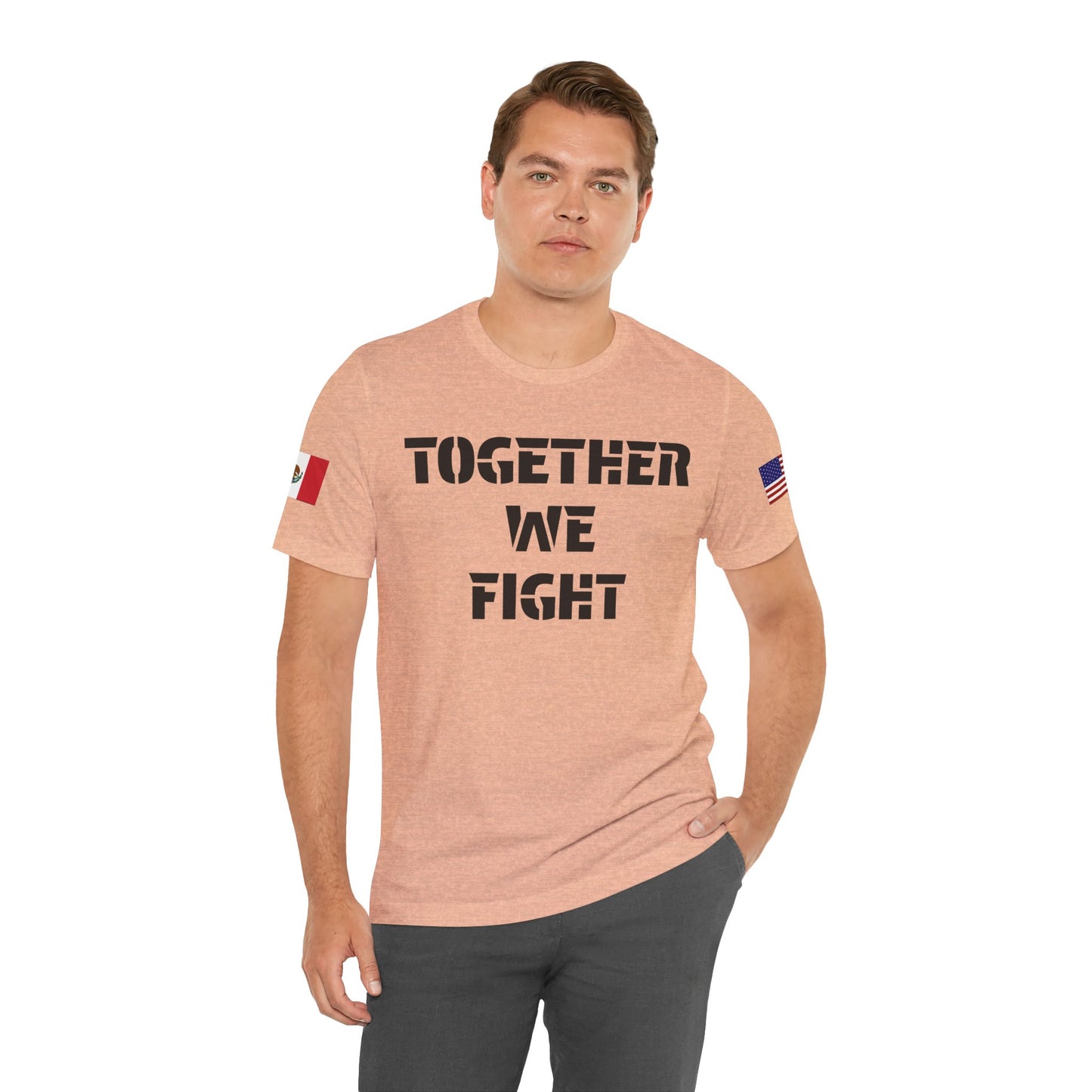 “Together We Fight”-Mexico & America Unity Design