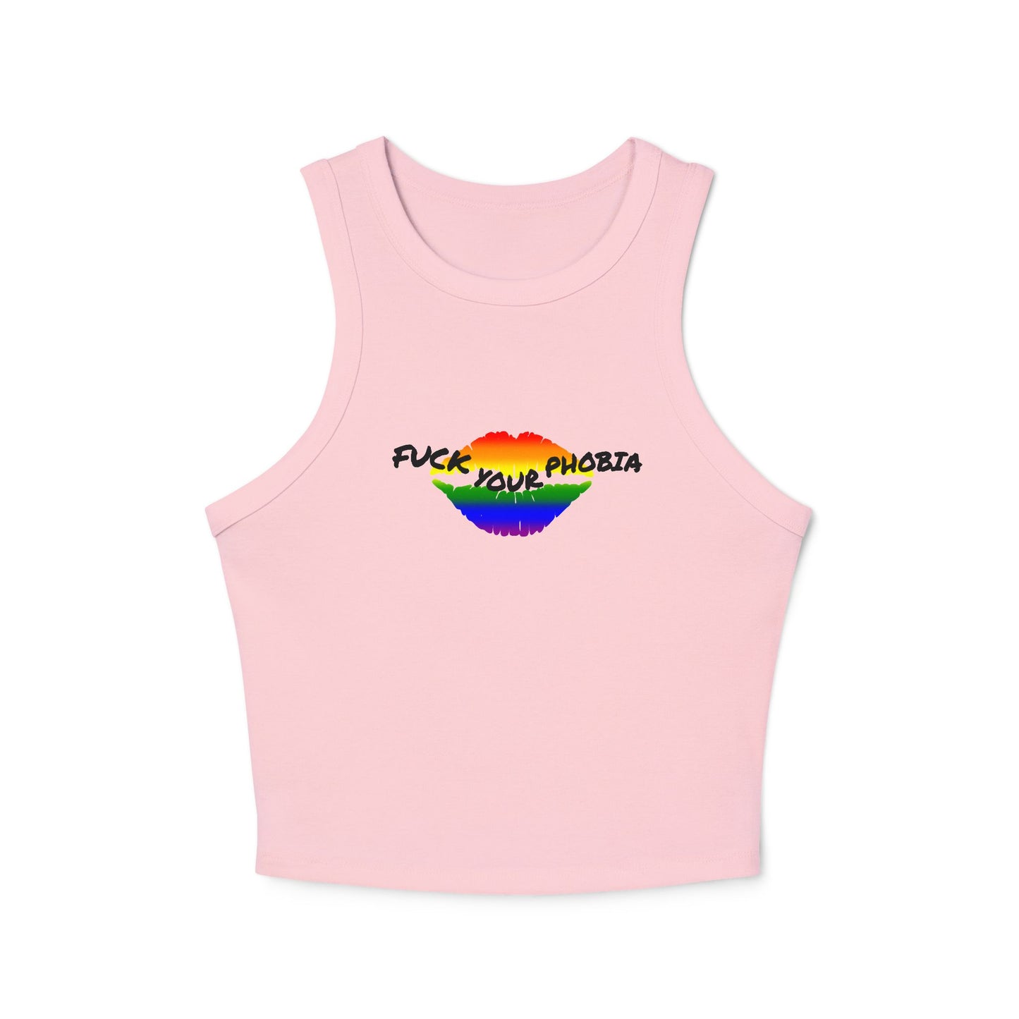 "FUCK YOUR PHOBIA" Racer Tank