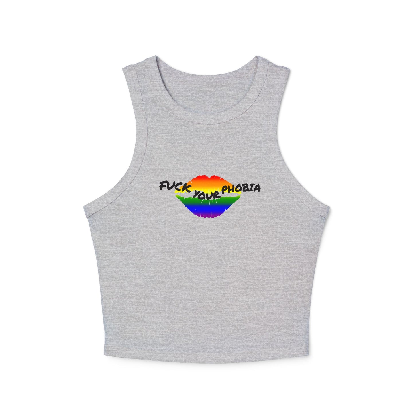"FUCK YOUR PHOBIA" Racer Tank