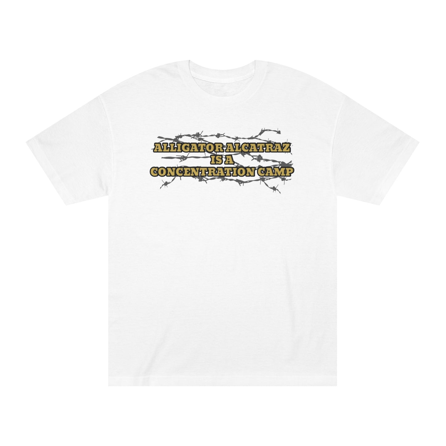 “Alligator Alcatraz Is A Concentration Camp” Unisex Classic Tee