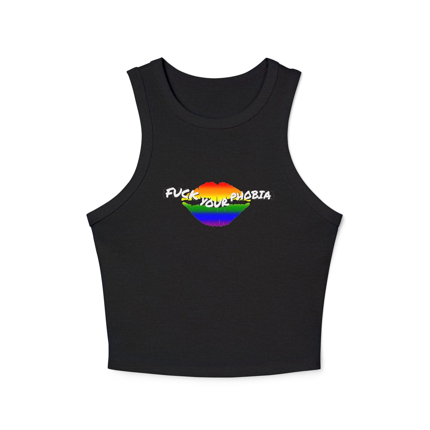 "FUCK YOUR PHOBIA" Racer Tank