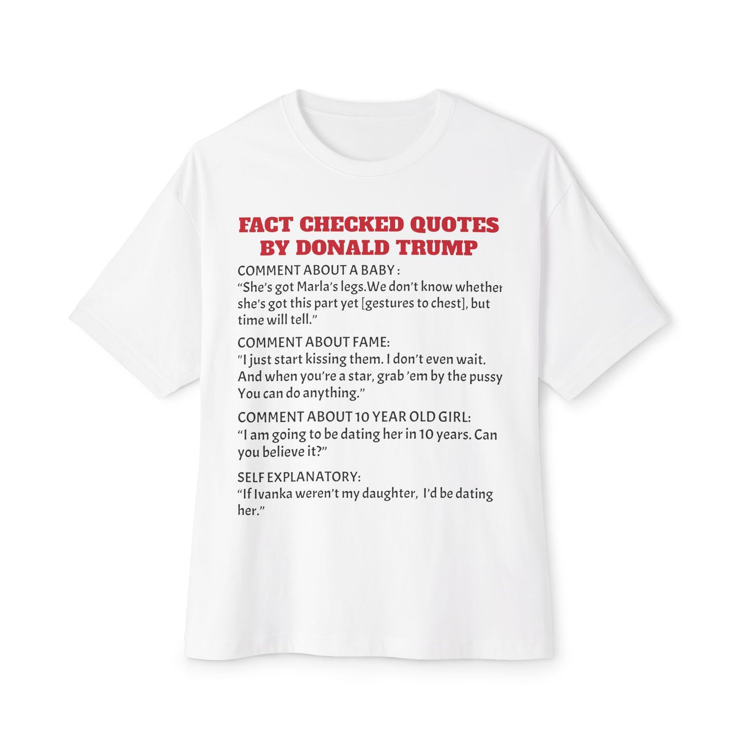 Fact Checked Quotes By Donald Trump