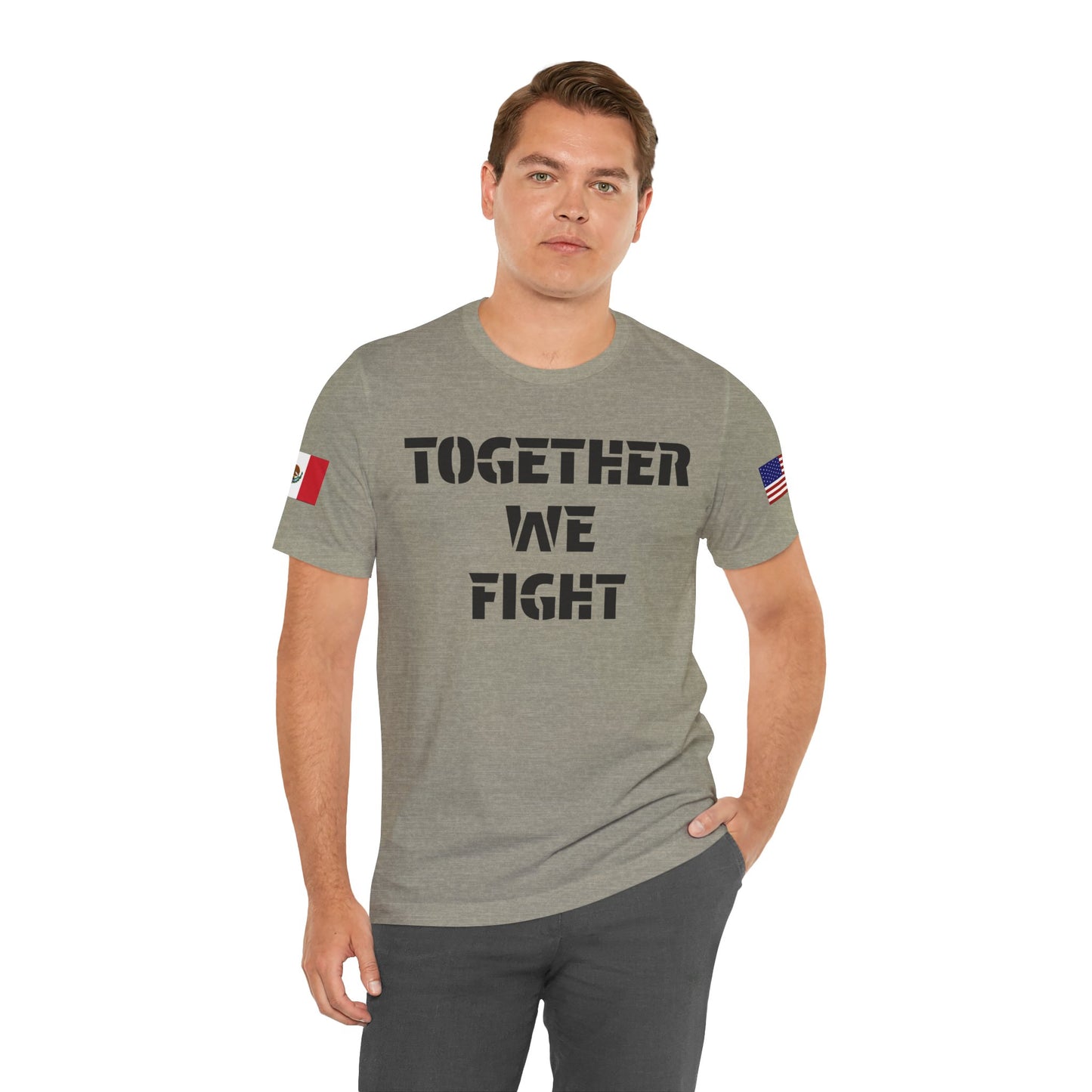“Together We Fight”-Mexico & America Unity Design