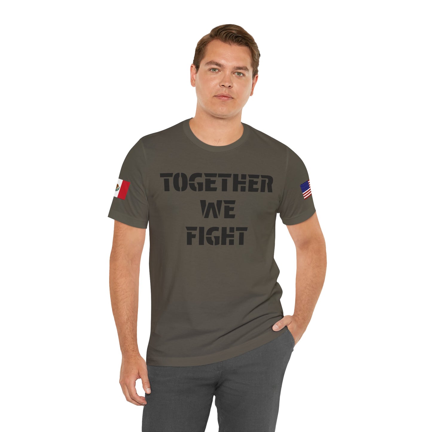 “Together We Fight”-Mexico & America Unity Design