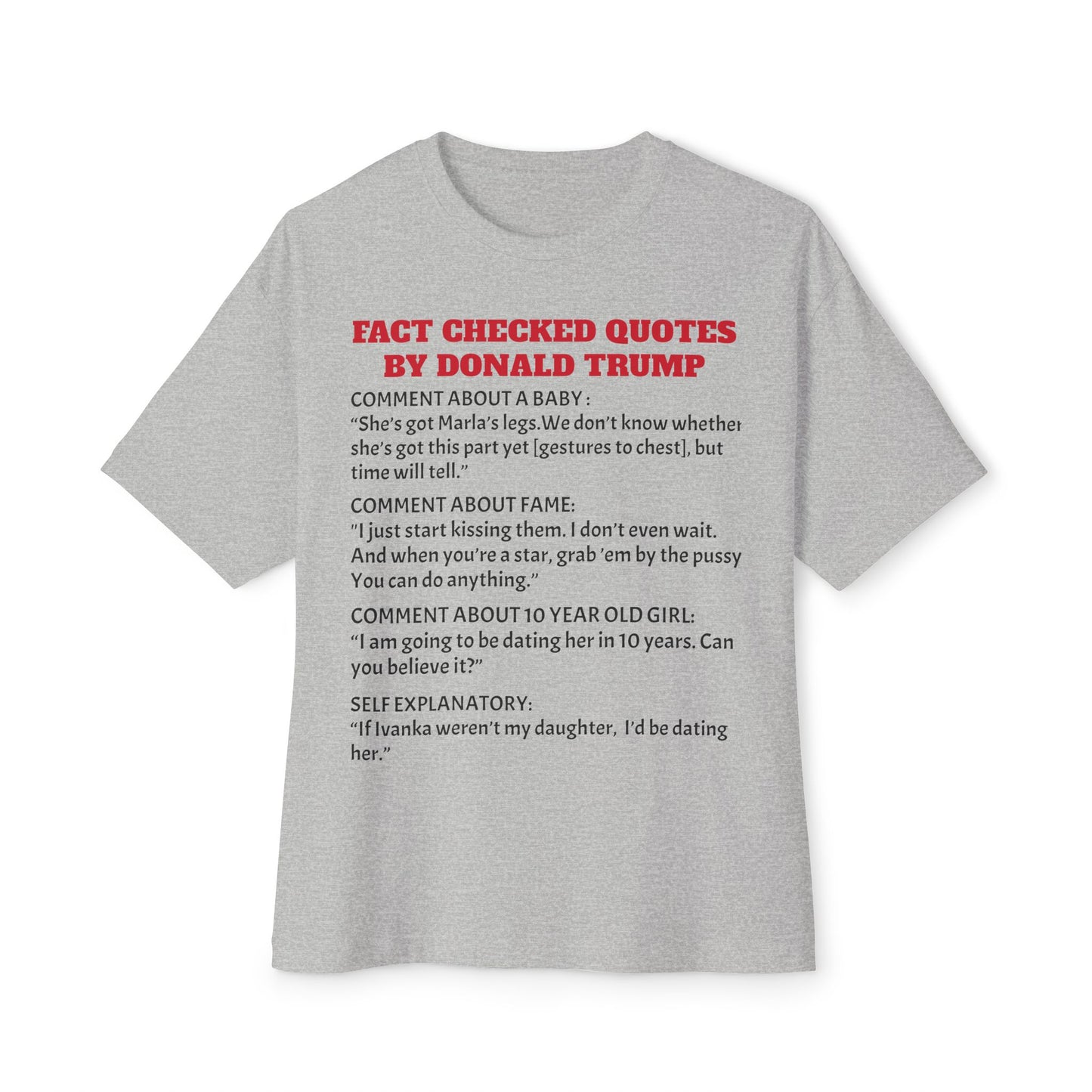 Fact Checked Quotes By Donald Trump