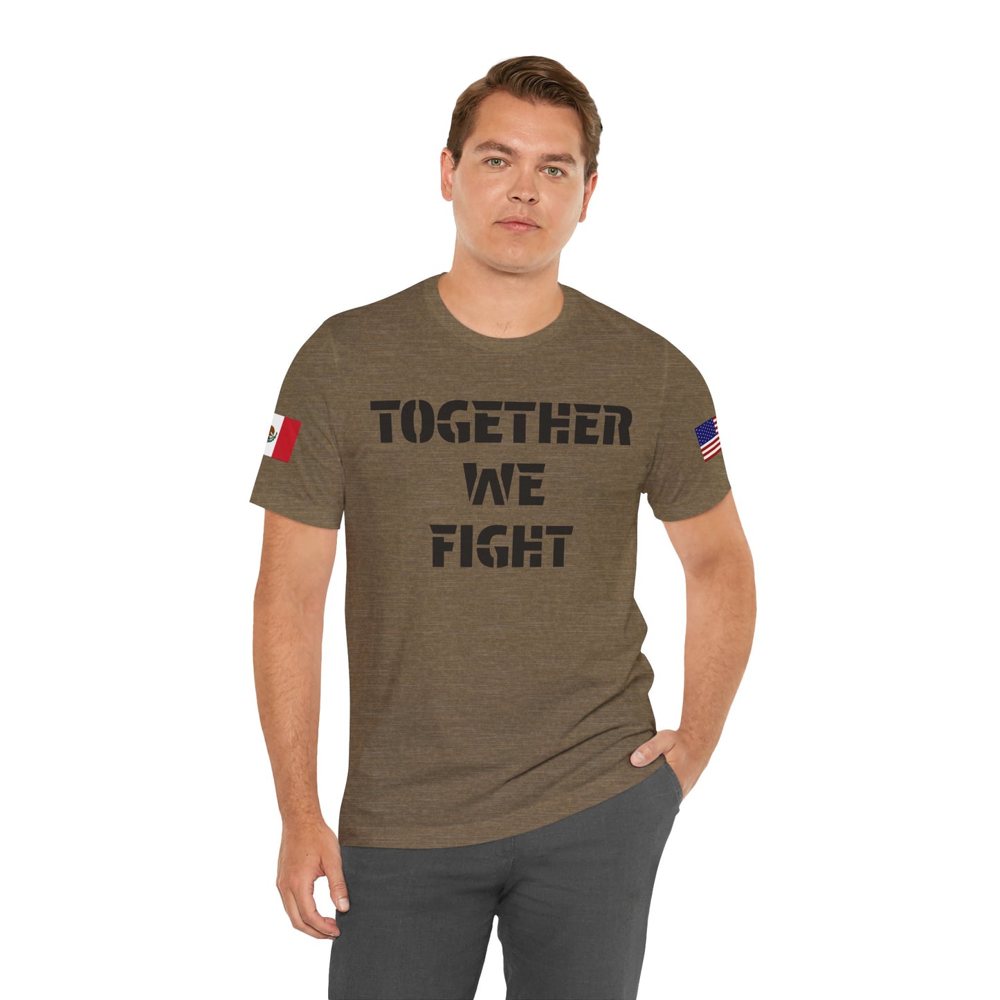 “Together We Fight”-Mexico & America Unity Design