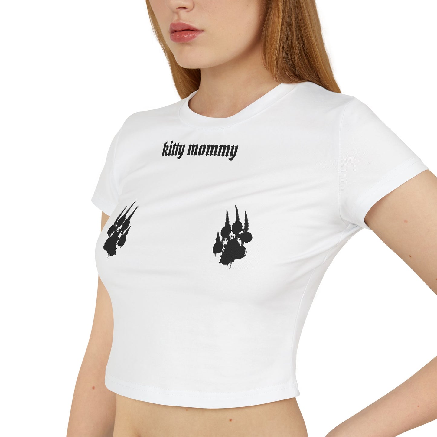 "kitty mommy" Baby Tee