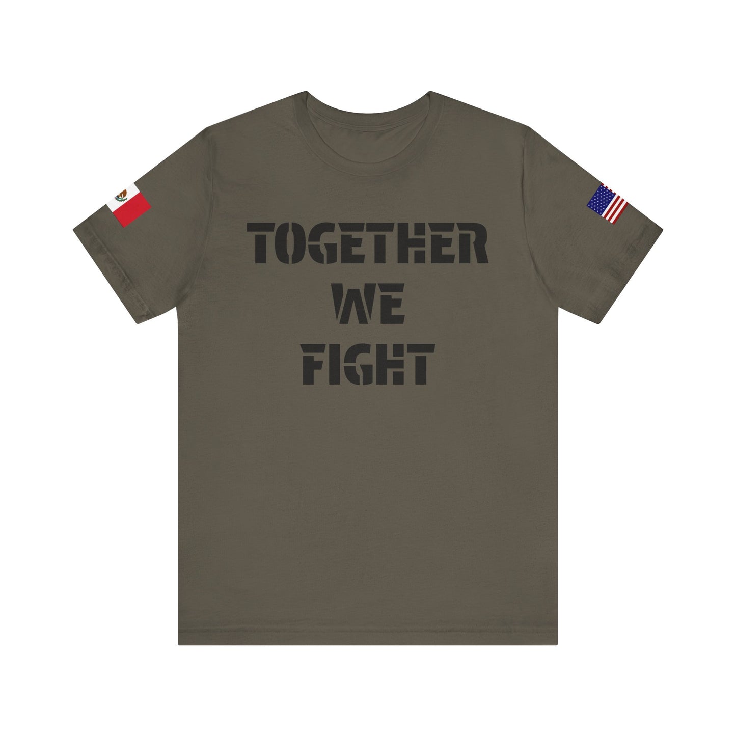 “Together We Fight”-Mexico & America Unity Design