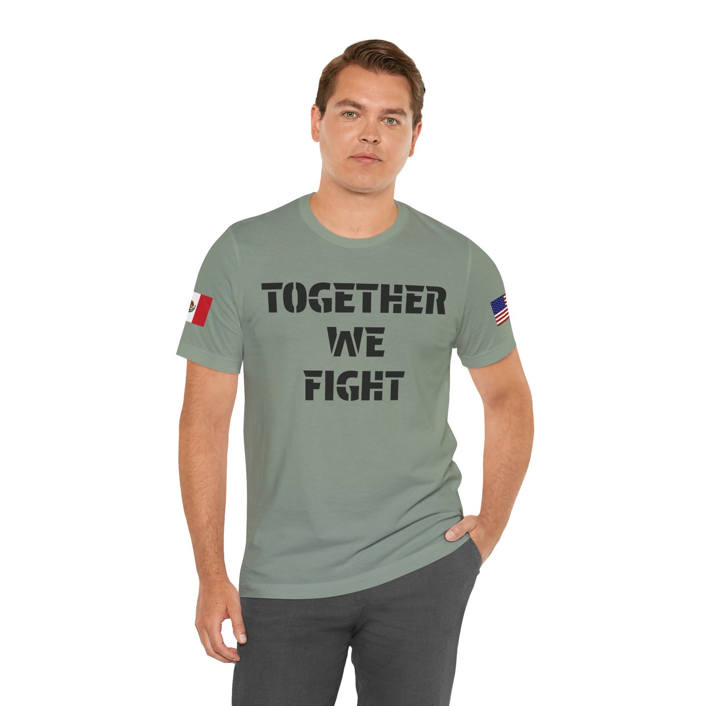 “Together We Fight”-Mexico & America Unity Design