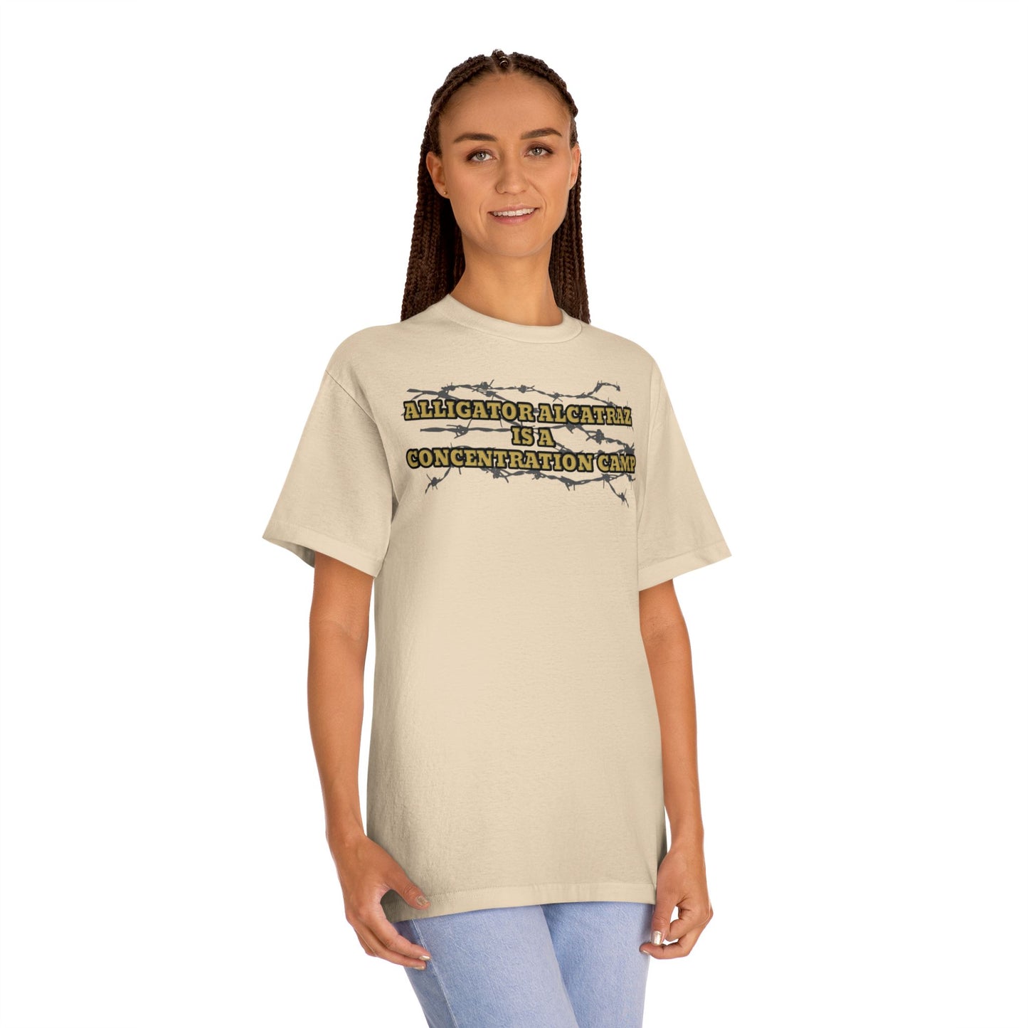 “Alligator Alcatraz Is A Concentration Camp” Unisex Classic Tee