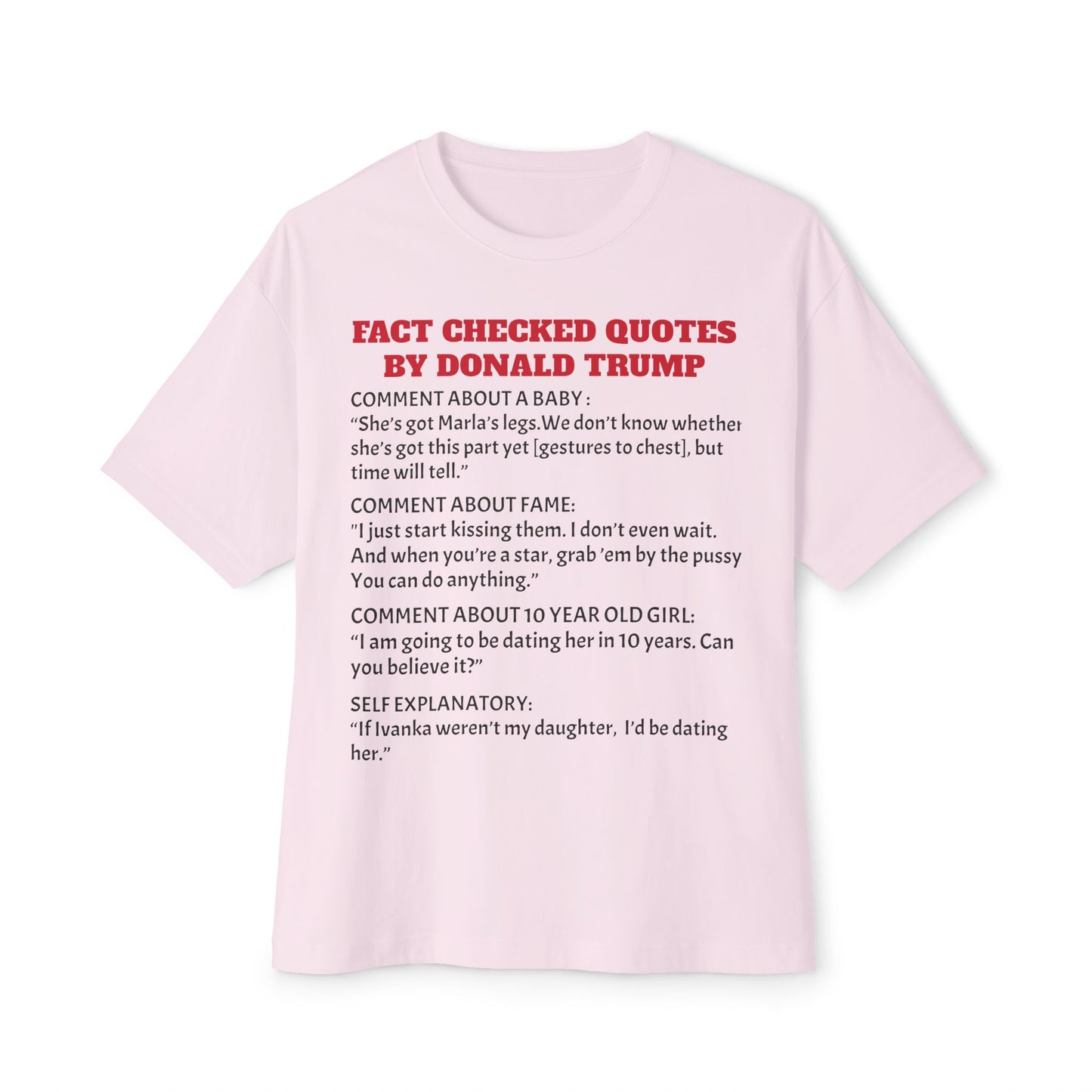 Fact Checked Quotes By Donald Trump
