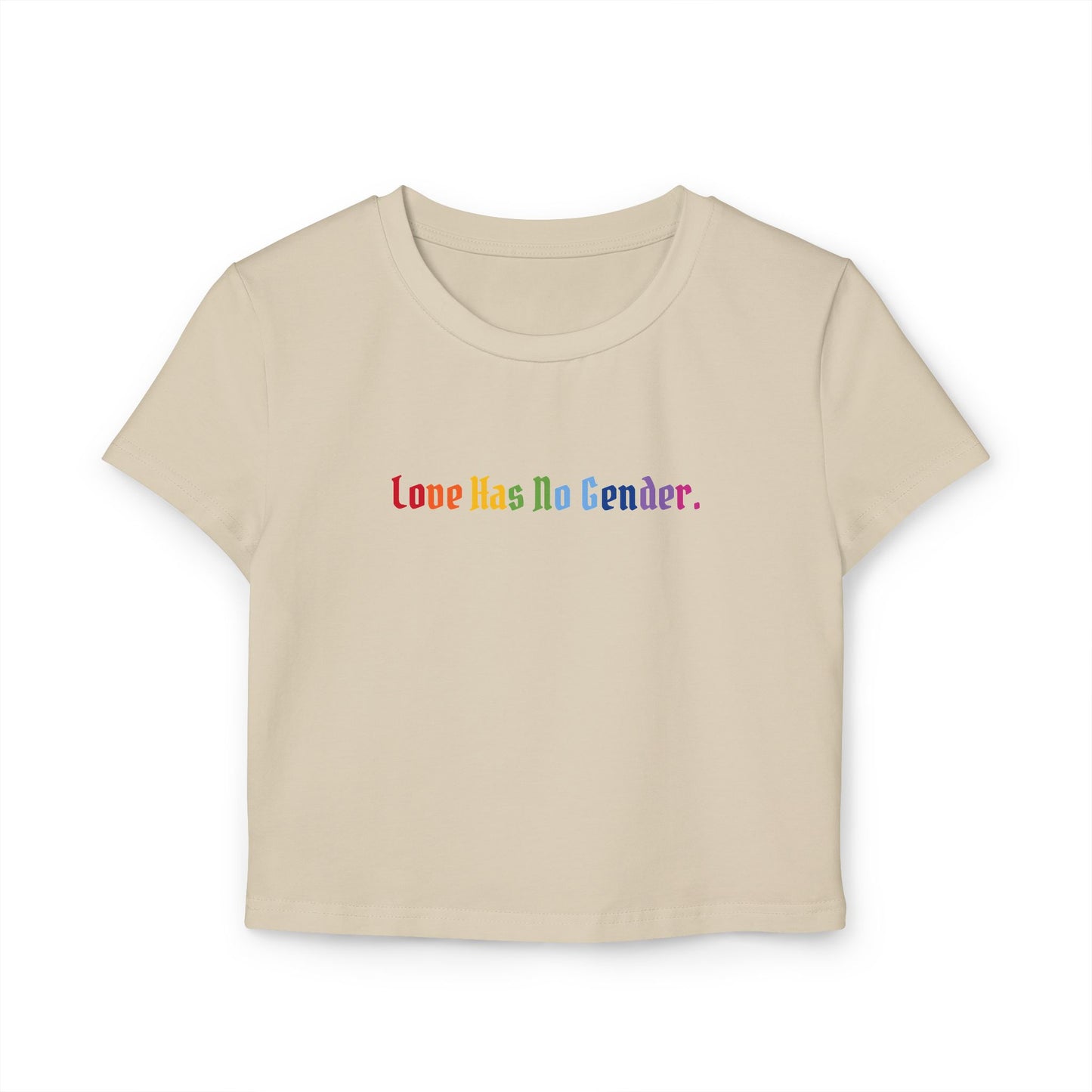 "Love Has No Gender" Pride Baby Tee
