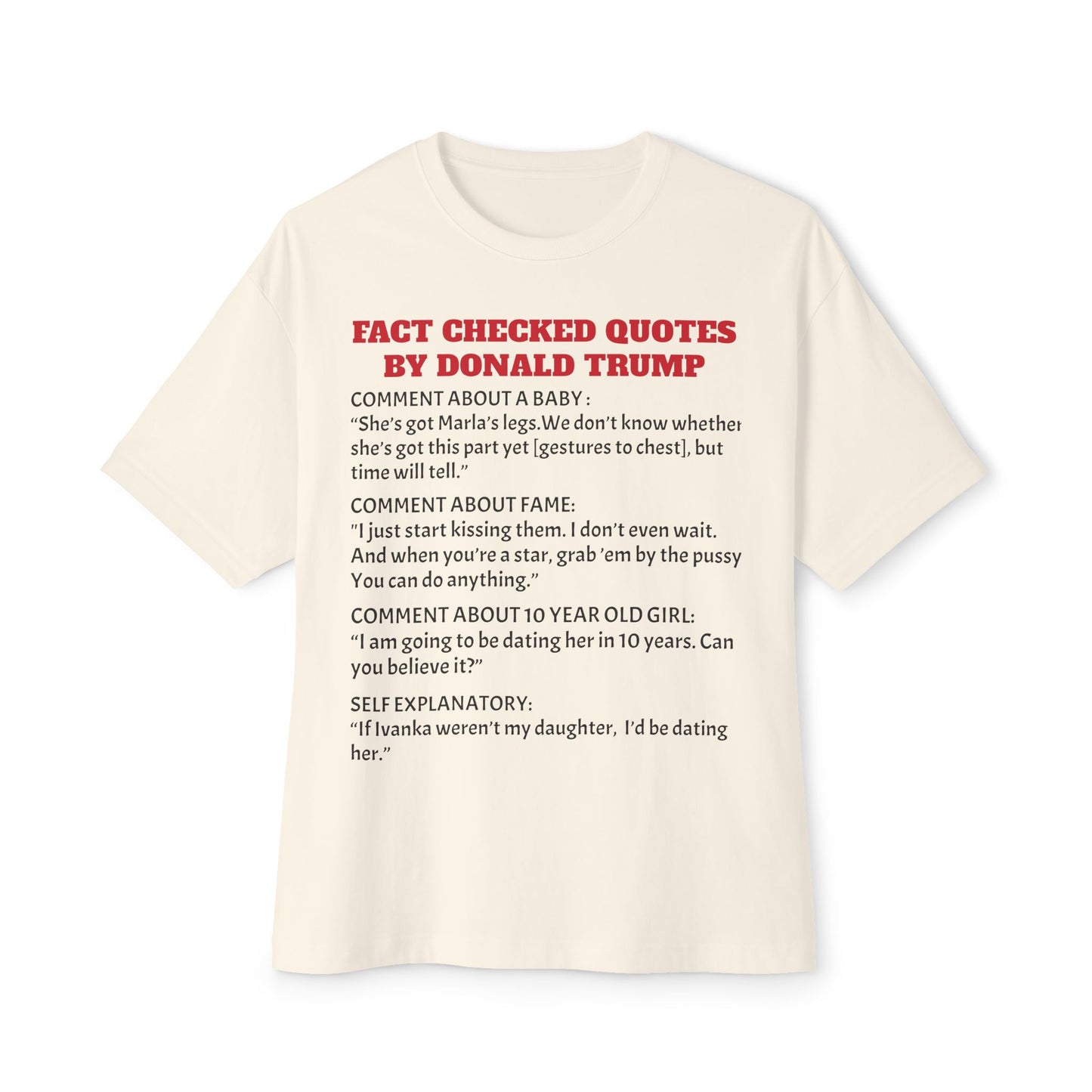 Fact Checked Quotes By Donald Trump