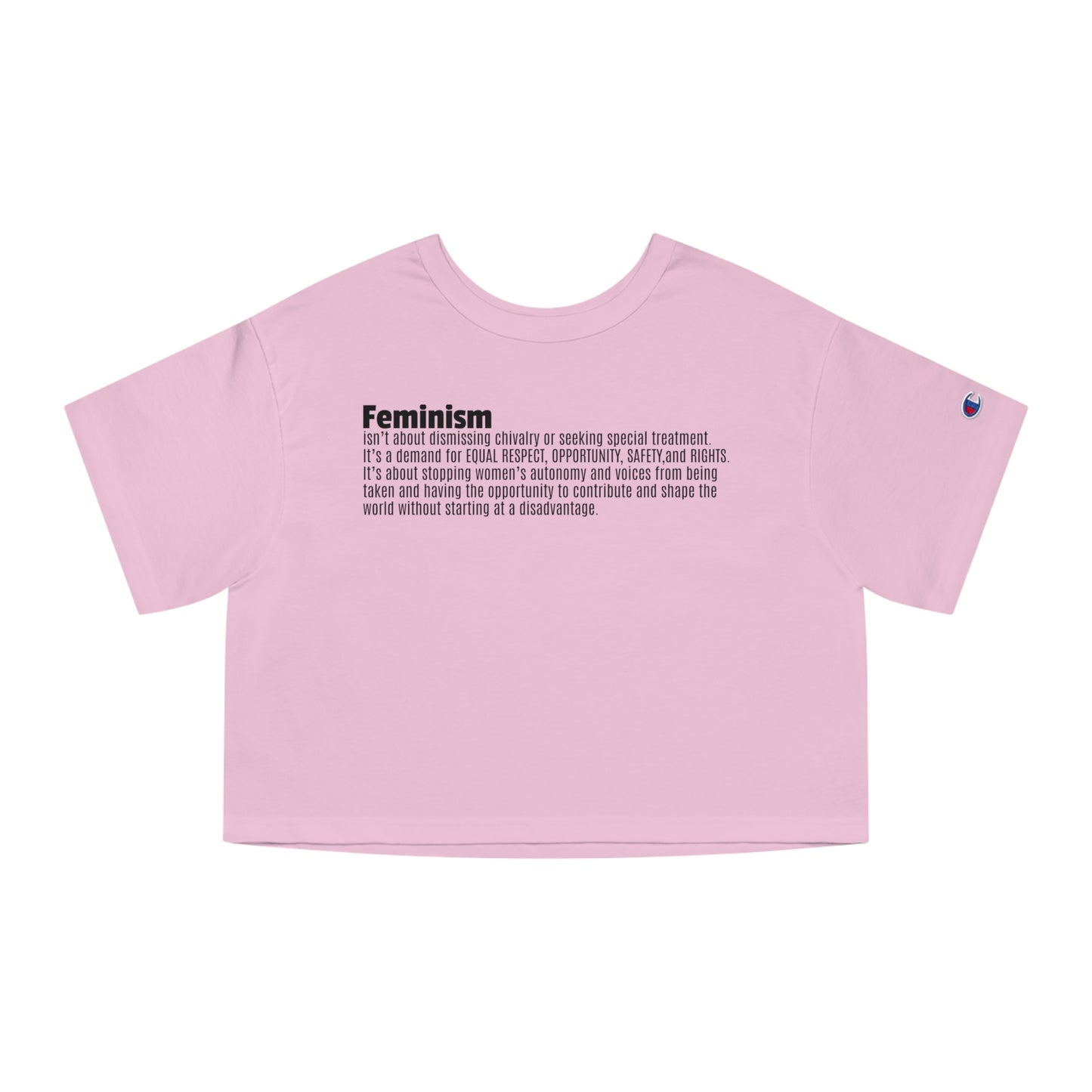 Feminism Definition Cropped Tee