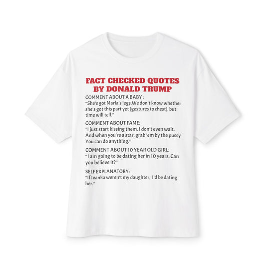 Fact Checked Quotes By Donald Trump