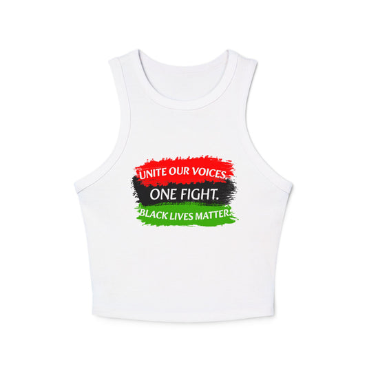 Black Lives Matter Racer Tank