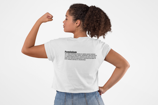Feminism Definition Cropped Tee