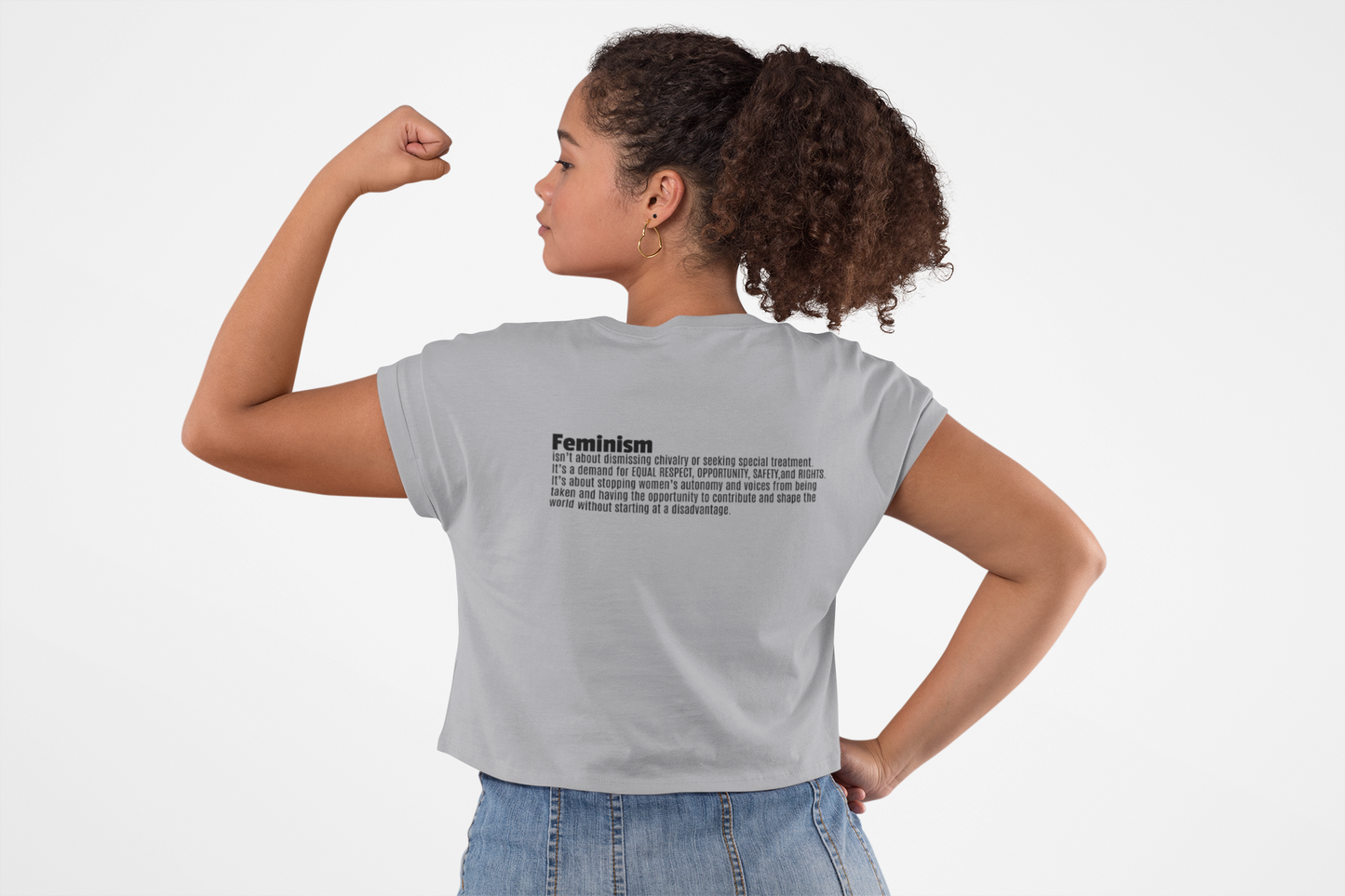 Feminism Definition Cropped Tee