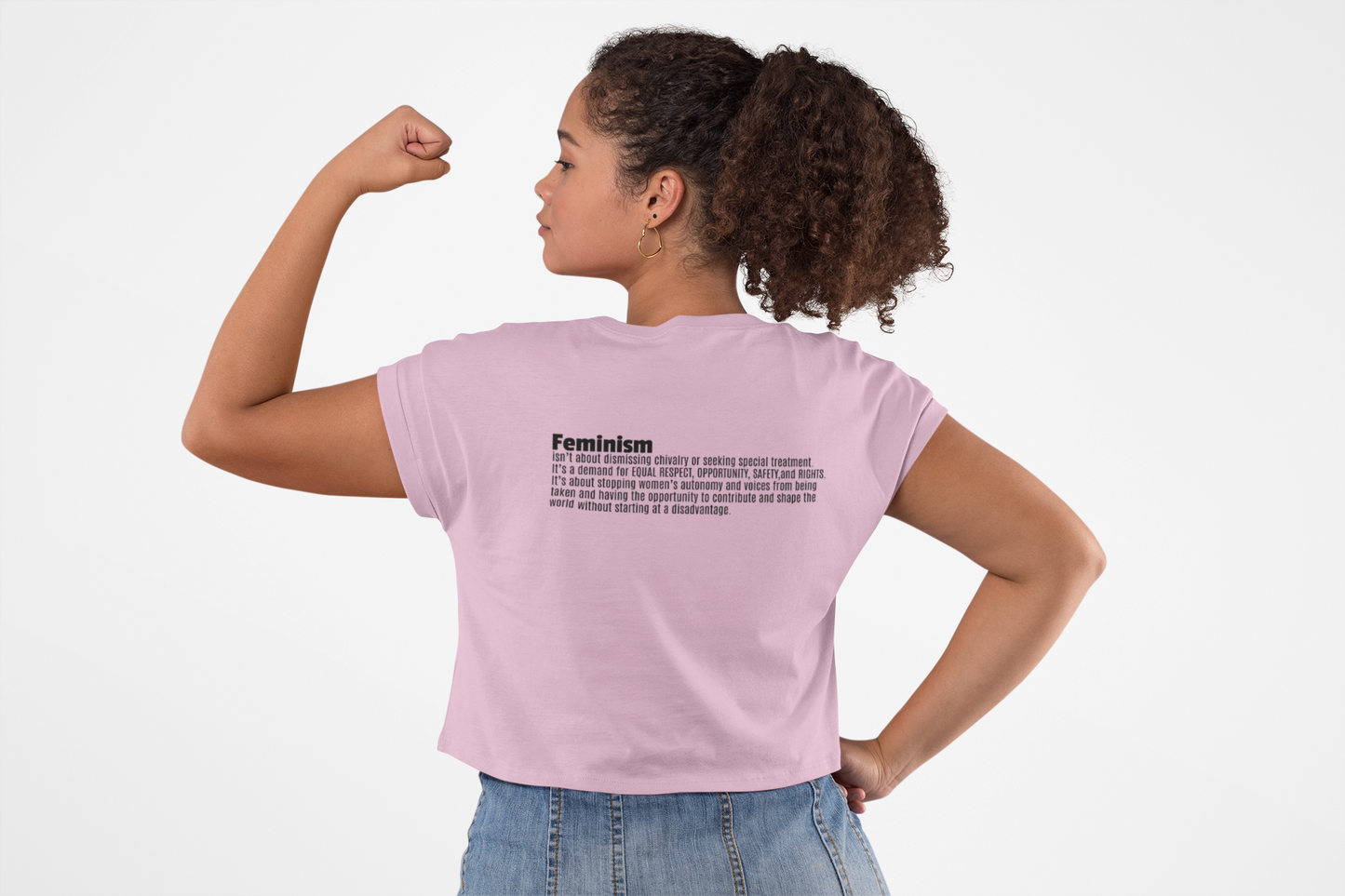 Feminism Definition Cropped Tee