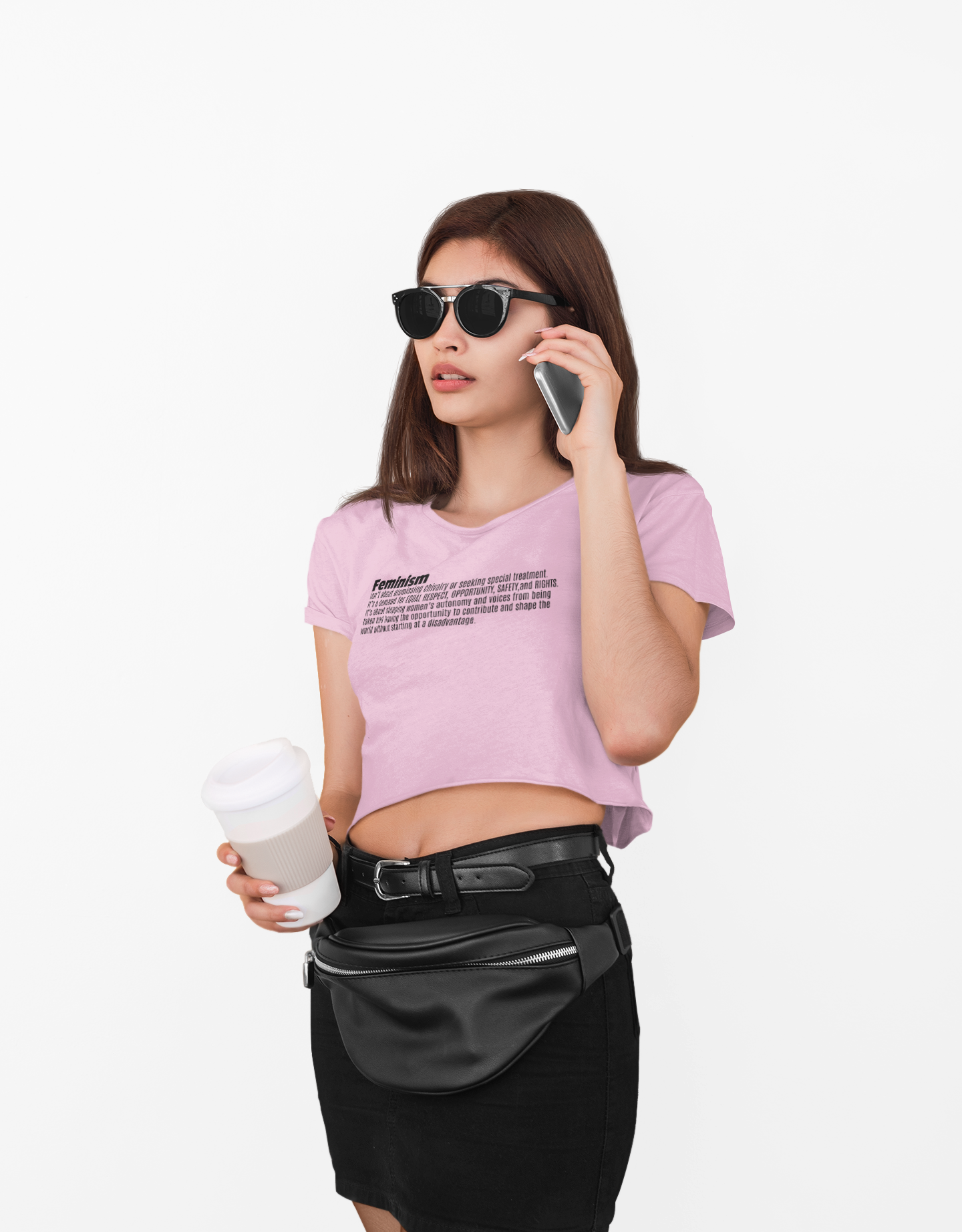 Feminism Definition Cropped Tee