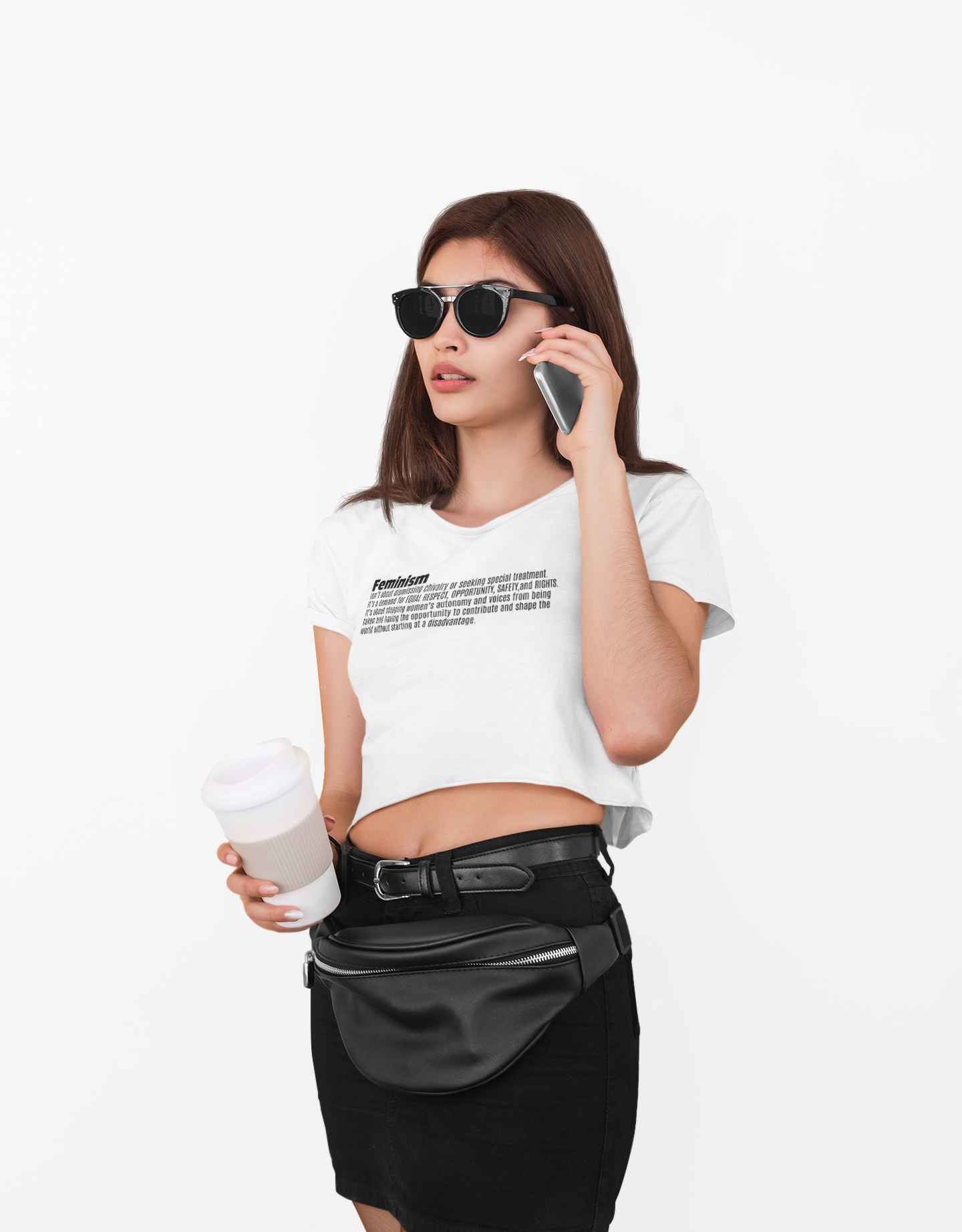 Feminism Definition Cropped Tee