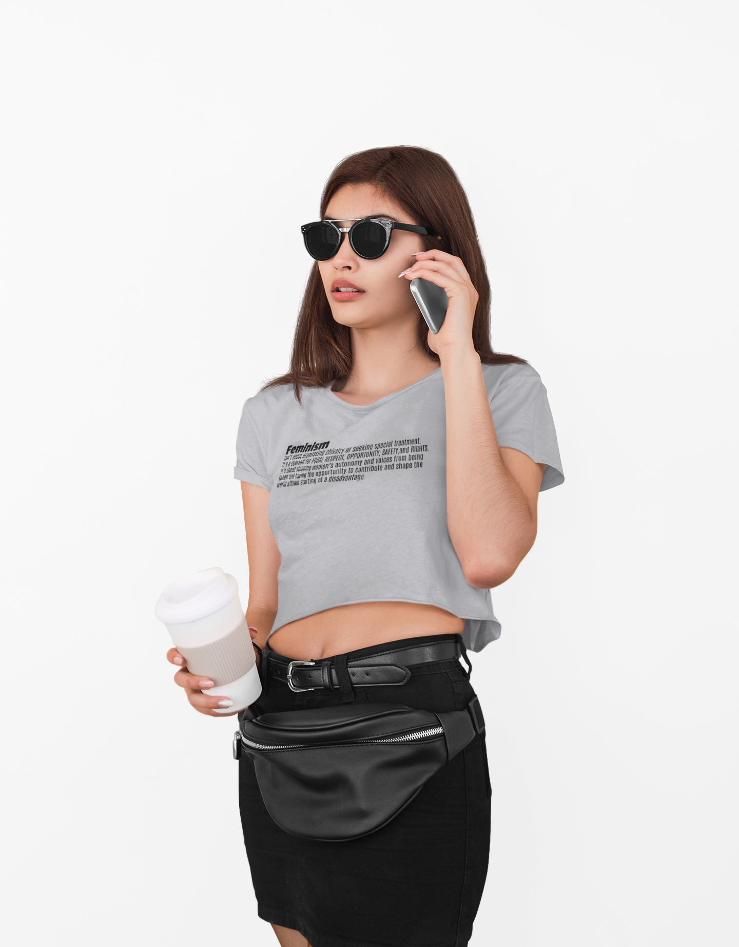 Feminism Definition Cropped Tee