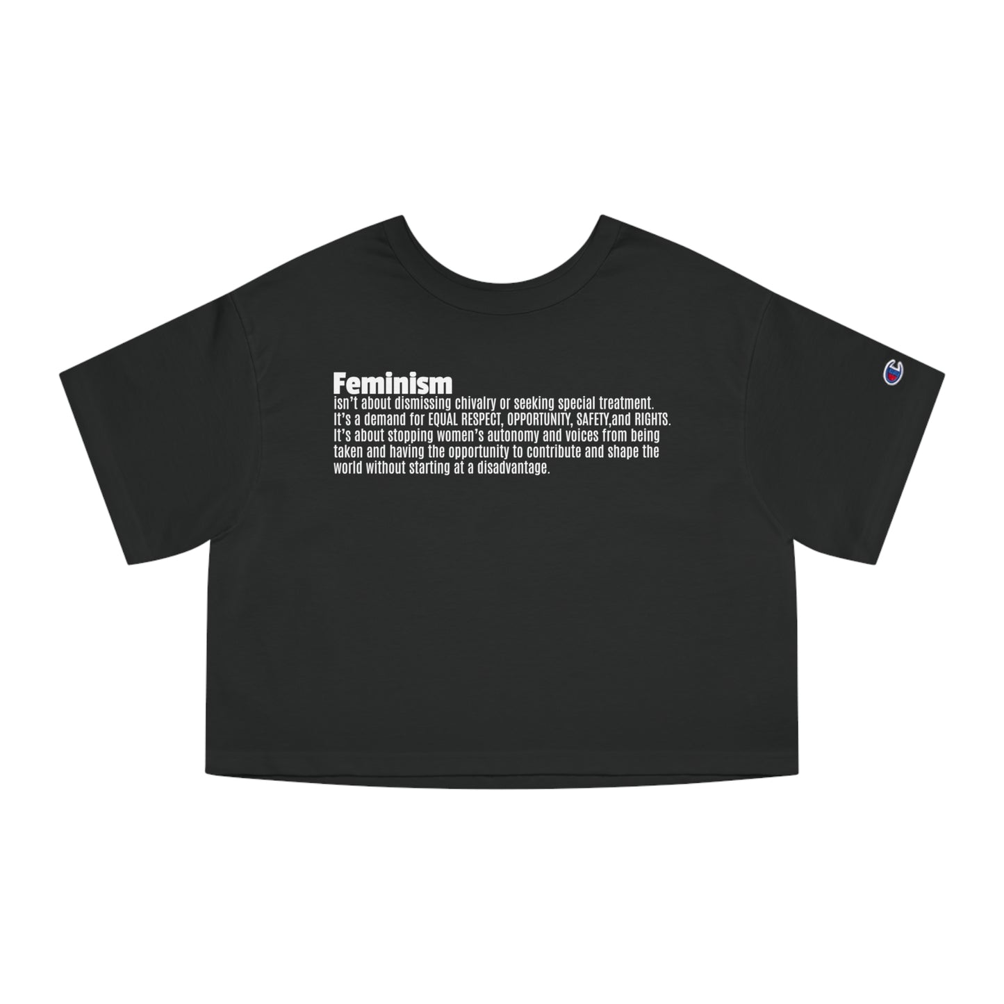 Feminism Definition Cropped Tee