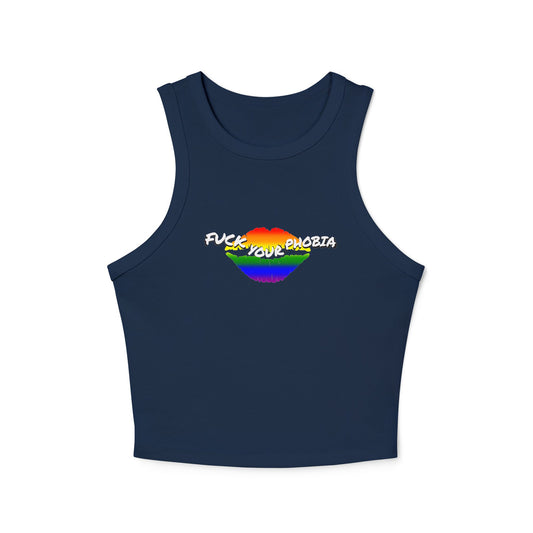 "FUCK YOUR PHOBIA" Racer Tank
